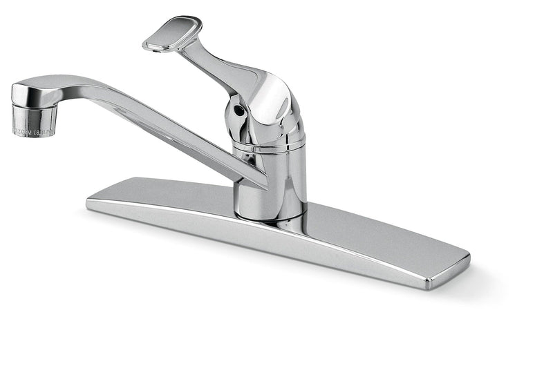 Danze Single Handle Metal Lever Kitchen Faucet, Chrome A1