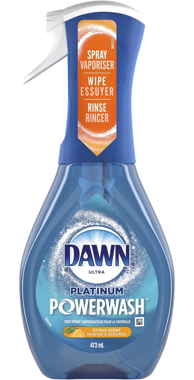 Dawn Ultra Platinum Powerwash Dish Soap Spray, Assorted Scents, 473-mL C7