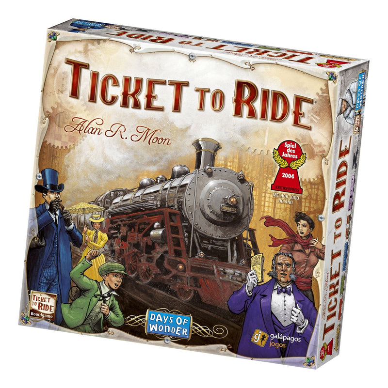 Days Of Wonder Ticket To Ride, Railway Train Adventure Family Board Game Set, Ages 7+ S9