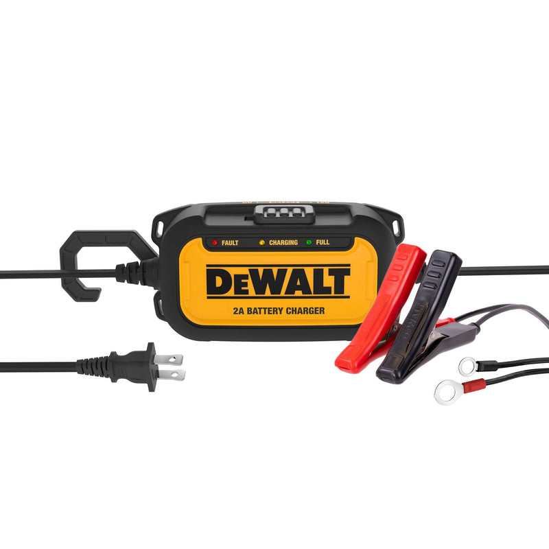 DEWALT DXAEC2CA 2-Amp Battery Charger/Maintainer, 6V/12V E1