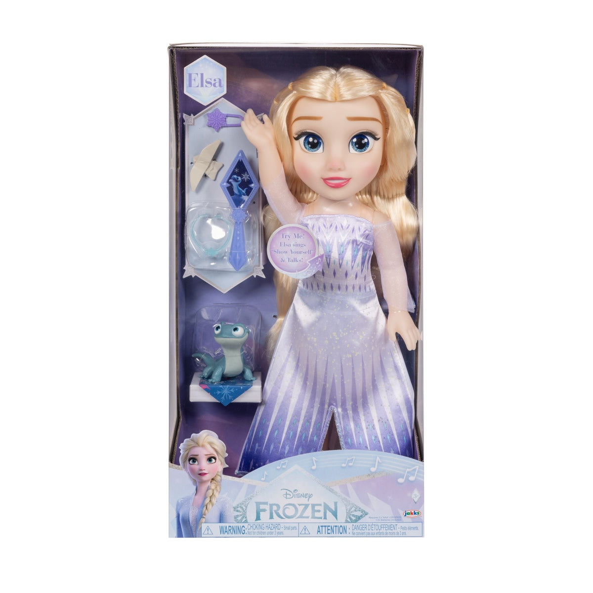 Disney Frozen Snow Queen Elsa Singing Dress-Up Doll