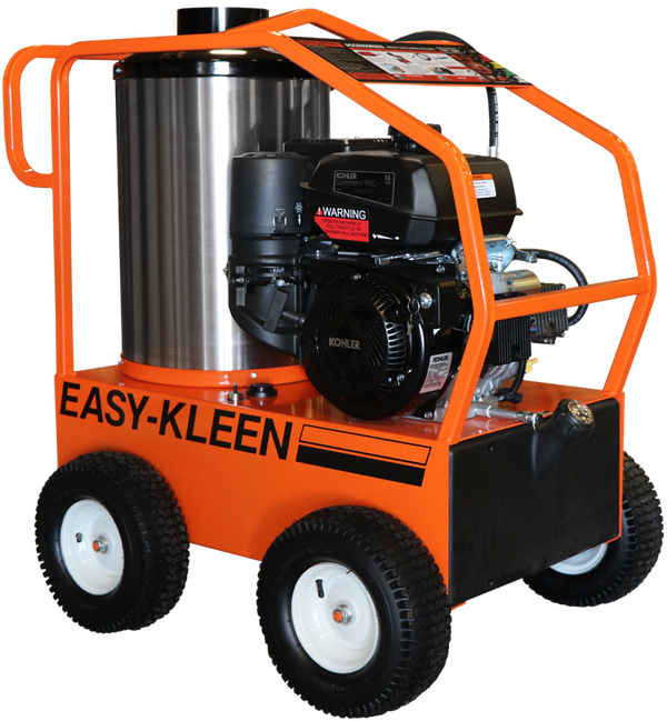 Easy-Kleen Commercial 4000 PSI 3.5 GPM 14 HP Engine Hot Water Wheeled Gas Pressure Washer N9