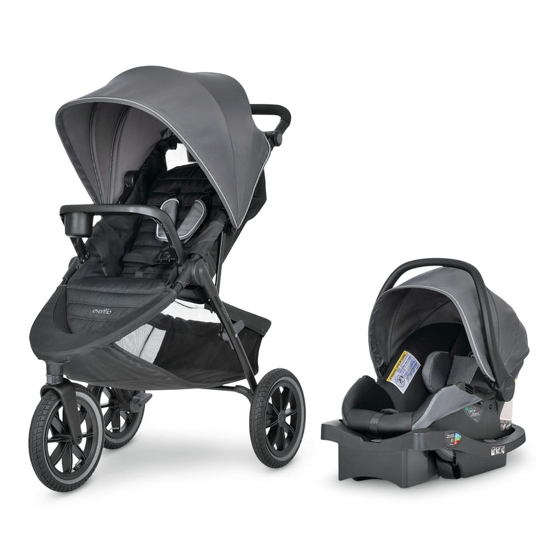Evenflo Folio3 Lightweight Stroll &Jog Travel System, Assorted W2