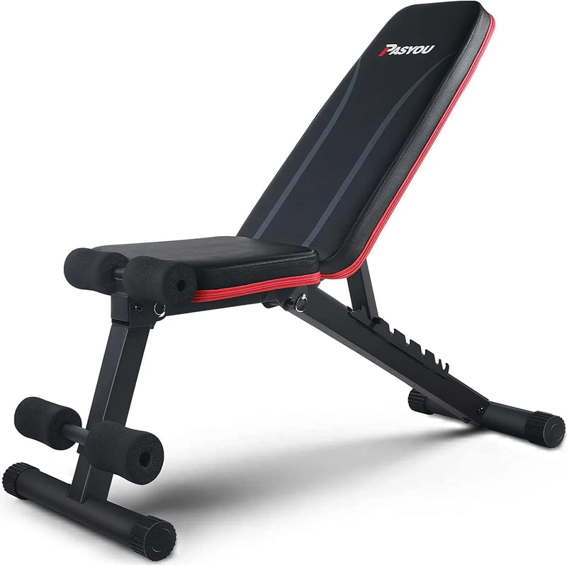 Adjustable Weight Bench Full Body Workout Multi-Purpose B9