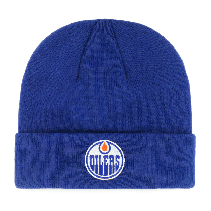 Fan Favorite NHL Edmonton Oilers Mass Cuff Knit, Toque, Adult V5