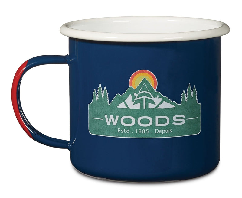 Forest Enamel Camping Mugs, Assorted Designs P6