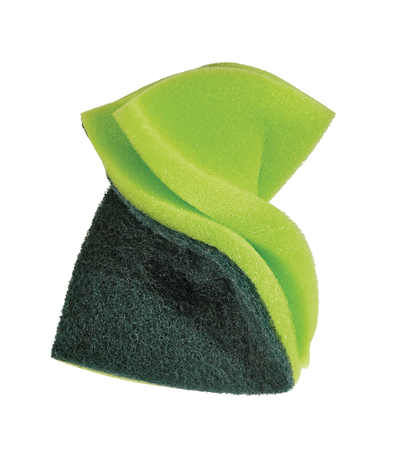 FRANK Heavy-Duty Dual Side Scrub Sponge & Pad, 6-pk G5