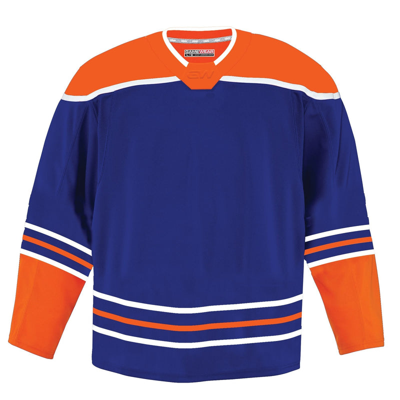 Gamewear 8500 Pro Team Hockey Jersey, Junior, Edmonton Oilers Home Colours, Various Sizes O9