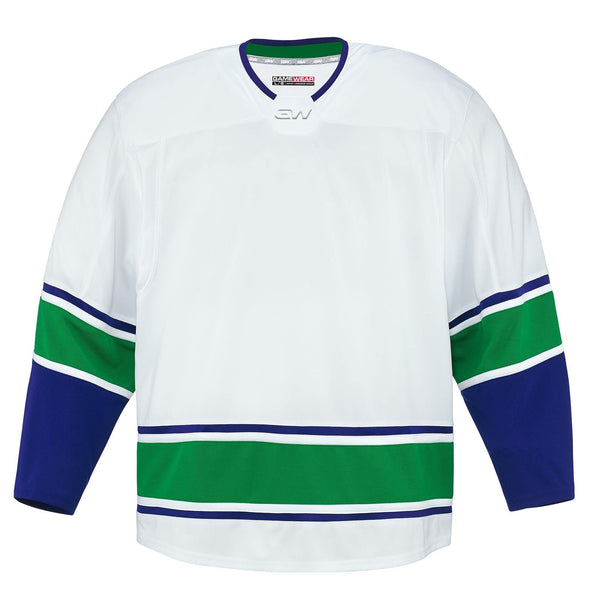 Gamewear 8500 Pro Team Hockey Jersey, Junior, Vancouver Canucks Away Colours, Various Sizes G7