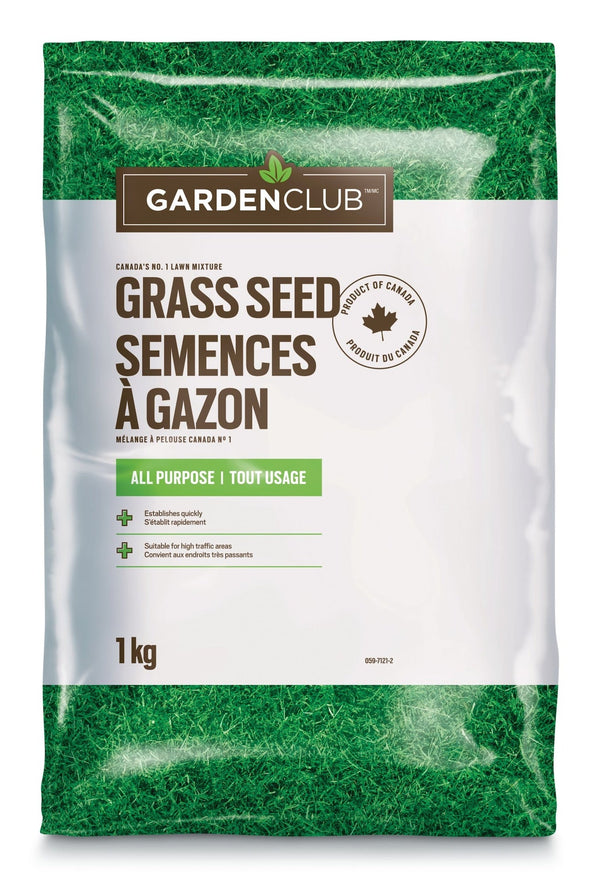 Garden Club All Purpose Grass Seed, 1-kg A2