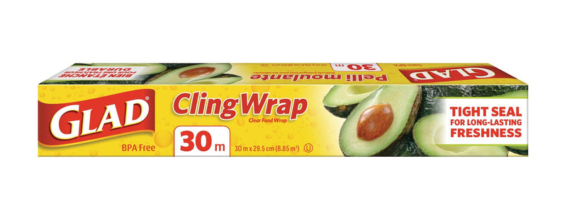 Glad Cling Plastic Wrap, 98-ft L2