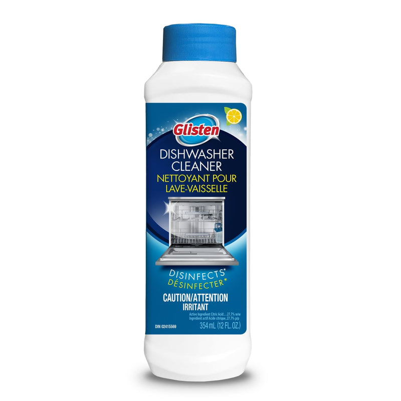 Glisten Dishwasher Magic Liquid Dishwasher Cleaner, Citrus Scent, 354-mL W5