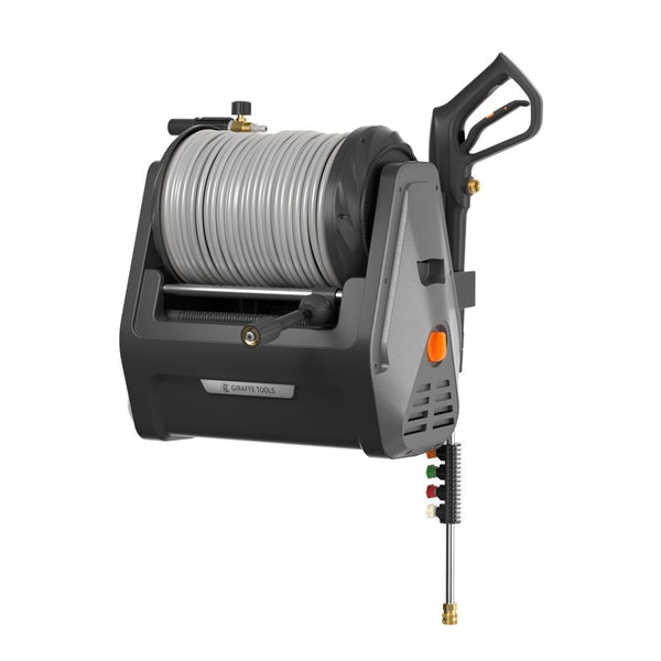 Grandfalls Pressure Washer 2100 PSI,with 100ft retractable soft hose R6