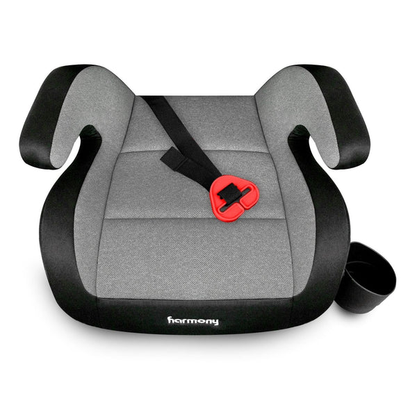 Harmony Journey Deluxe Backless Booster Car Seat, Heather Grey E2