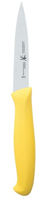 Henckels Stainless Steel Paring Knife, Dishwasher Safe, 3.5-in, Assorted Colours I5