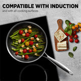 Heritage The Rock Hybrid Clad Ceramic Cookset, 7-pc
