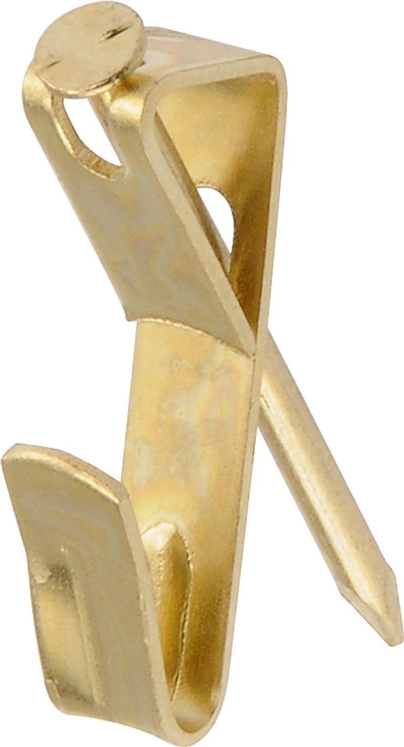 Hillman Conventional Brass-Plated Picture Hangers X7