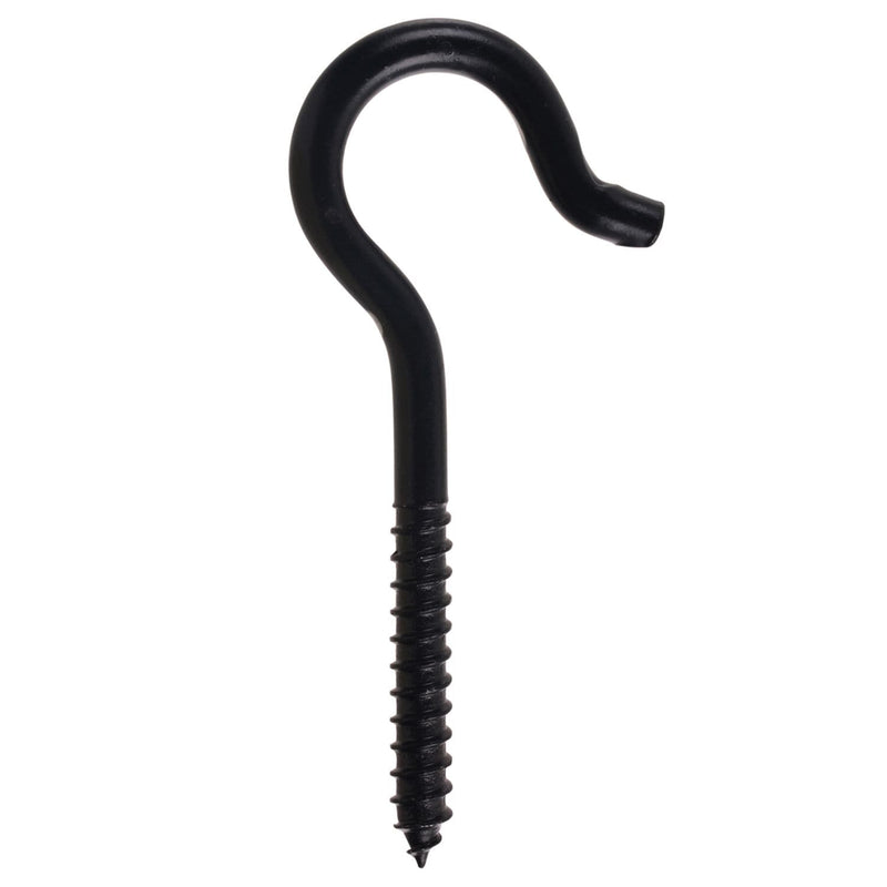 Hillman Screw Hook, 4-7/16-in, Black J7