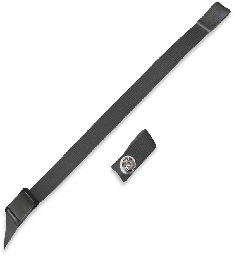 Hockey Helmet Standard Chin Strap Replacement, 15-in, Black or White U6