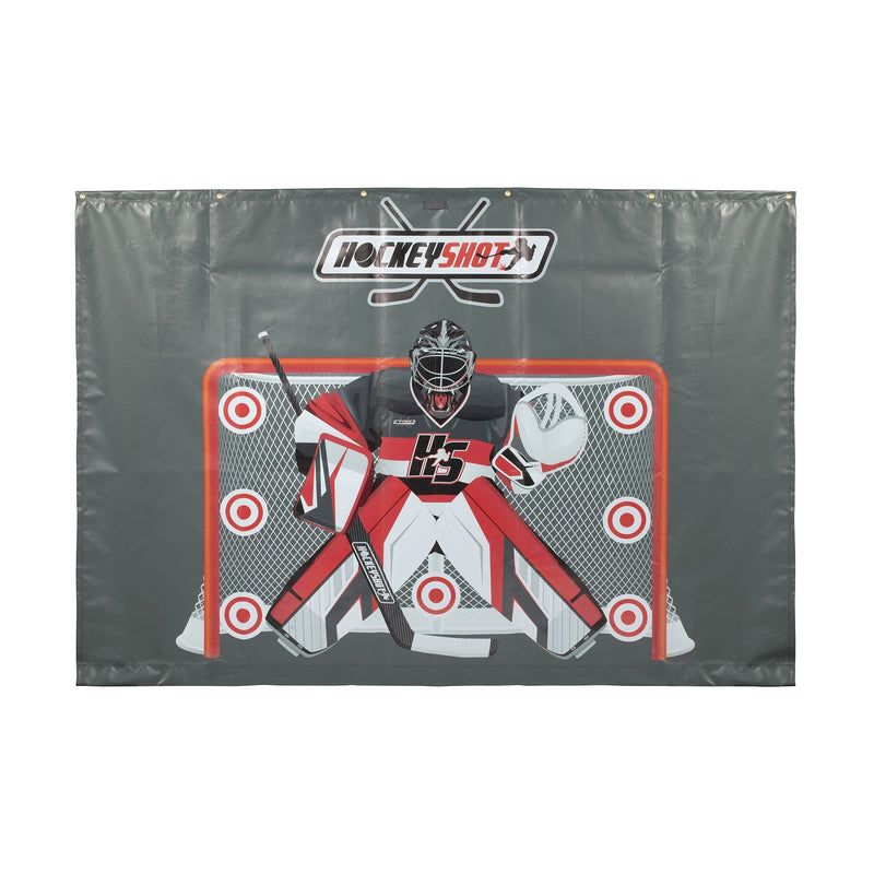 HockeyShot Extreme Shooting Tarp 2.0, 7-ft x 16-ft T6