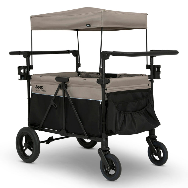 Jeep Gladiator Stroller Wagon by Delta Children, Black/Tan U8