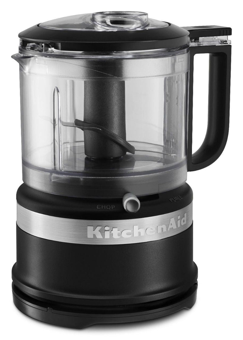 KitchenAid Compact Food Chopper with Dishwasher Safe Parts, Black X7