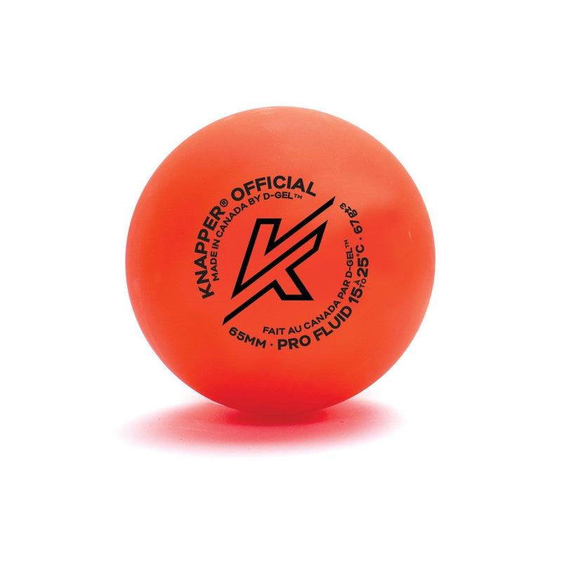 Knapper AK Pro Fluid Dek Hockey Ball, 67g, Assorted Colours M8