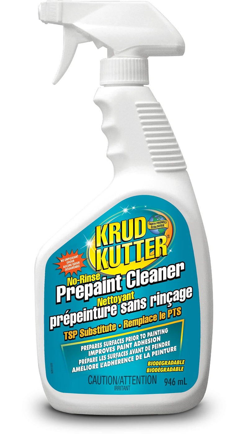 Krud Kutter Prepaint Cleaner, No-Rinse TSP Substitute, Cleans & Deglosses Surfaces 946-mL Q6