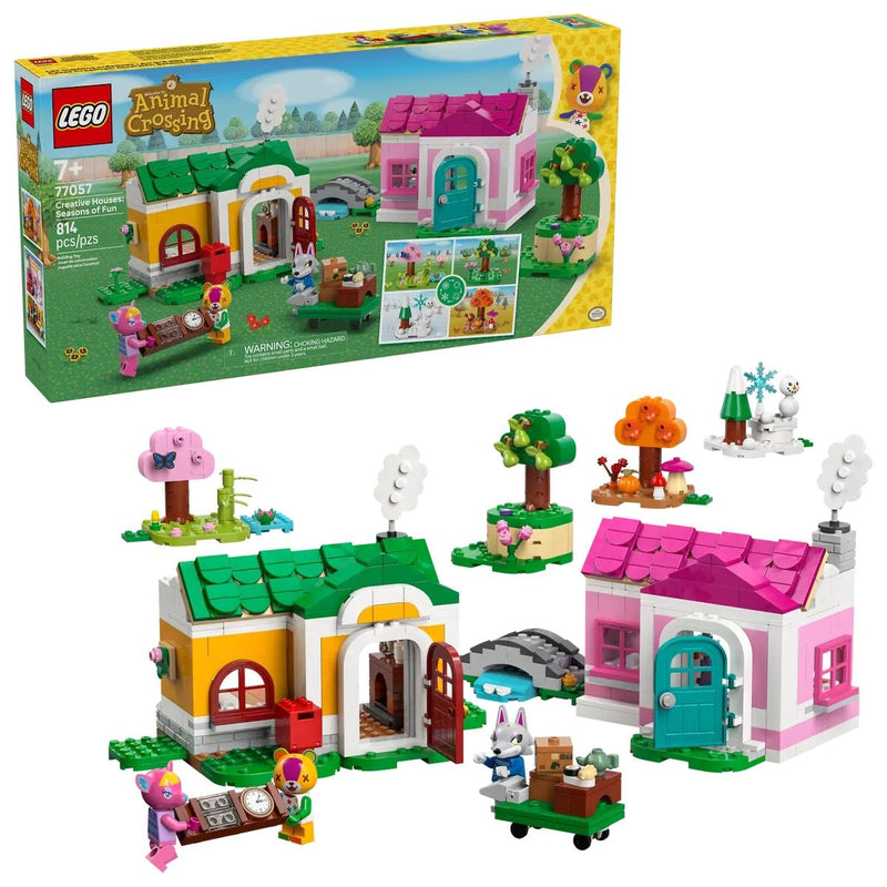 LEGO Animal Crossing Creative Houses: Seasons of Fun - 77057, 814-pcs, Ages 7+ L2