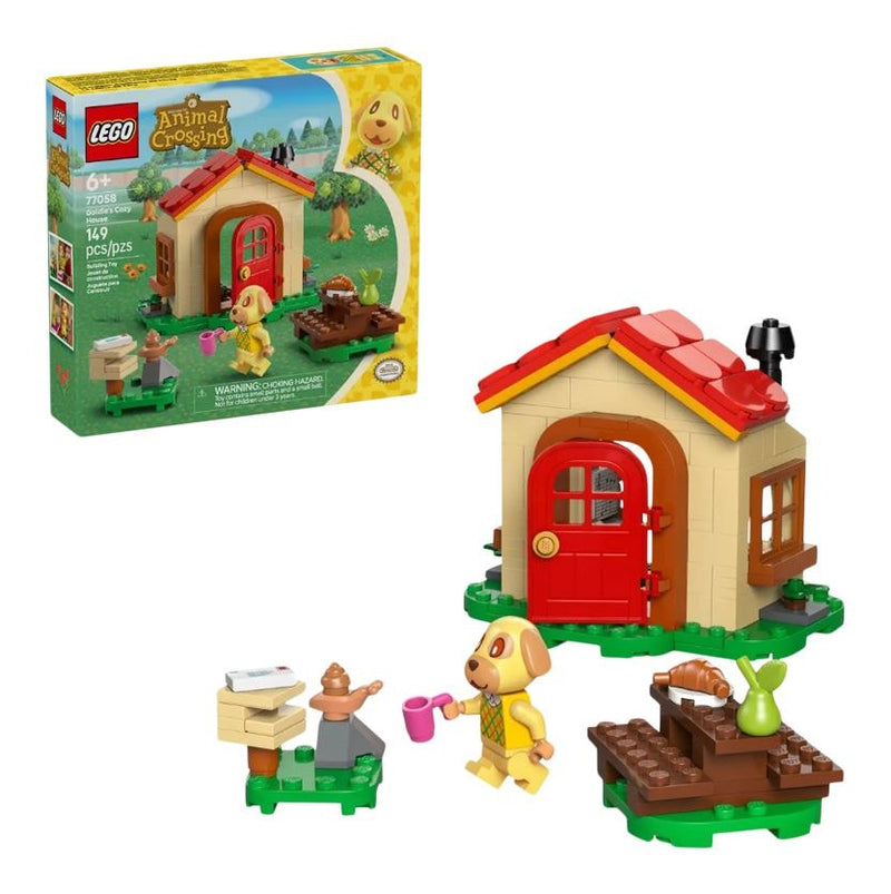 LEGO Animal Crossing Goldie's Cozy House - 77058, 149-pcs. Ages 6+ I2