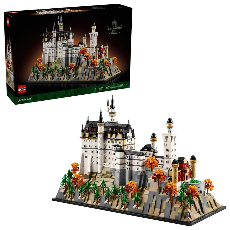 LEGO Architecture Neuschwanstein Castle - 21063, 3455-pcs, Ages 18+ P7