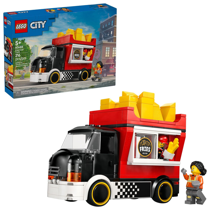 LEGO City Fries Food Truck Building Set - 60488, 216-pcs, Ages 5+ J1