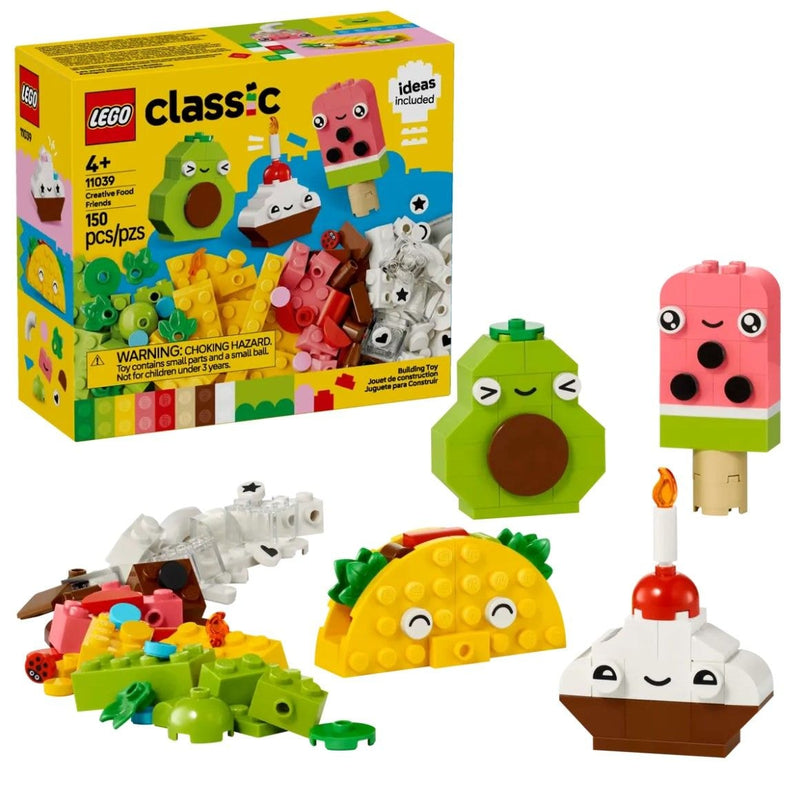 LEGO Classic Creative Food Friends - 11039, 150-pcs, Ages 4+ Y9