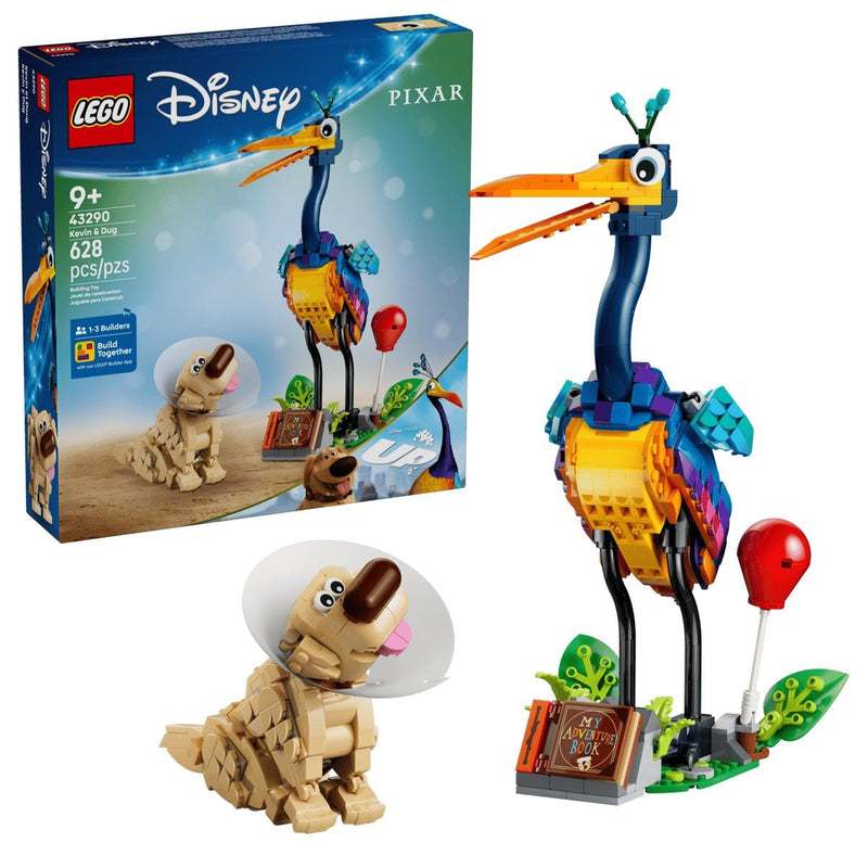 LEGO Disney and Pixar Kevin & Dug - 43290, 628-pcs, Ages 9+ V1