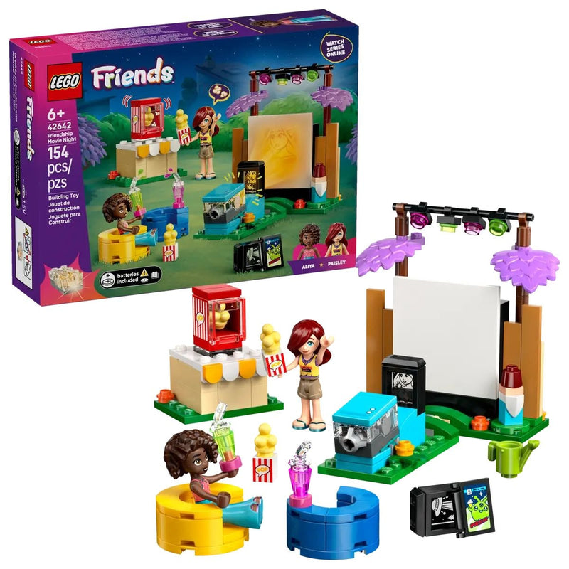 LEGO Friends 42642 Friendship Movie Night, 154-pc N0