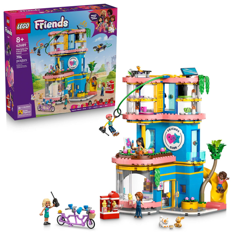 LEGO Friends Heartlake City Friends Club House Building Set - 42896, 794-pcs, Ages 8+ L2
