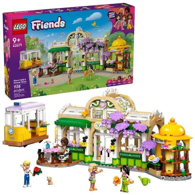 LEGO Friends Plant Café and Flower Shop - 42671, 1138-pcs, Ages 9+ F7
