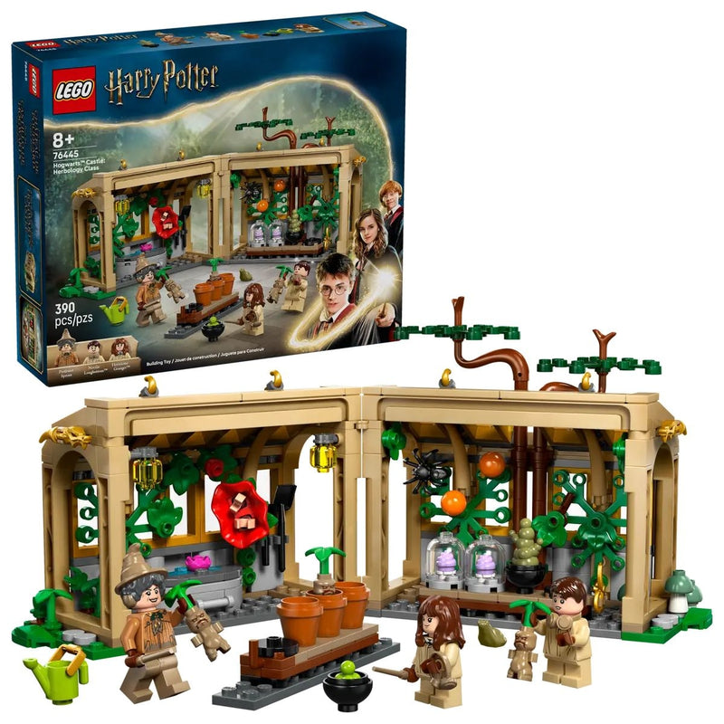 LEGO Harry Potter Hogwarts Castle: Herbology Class - 76445, 390-pcs, Ages 8+ S8