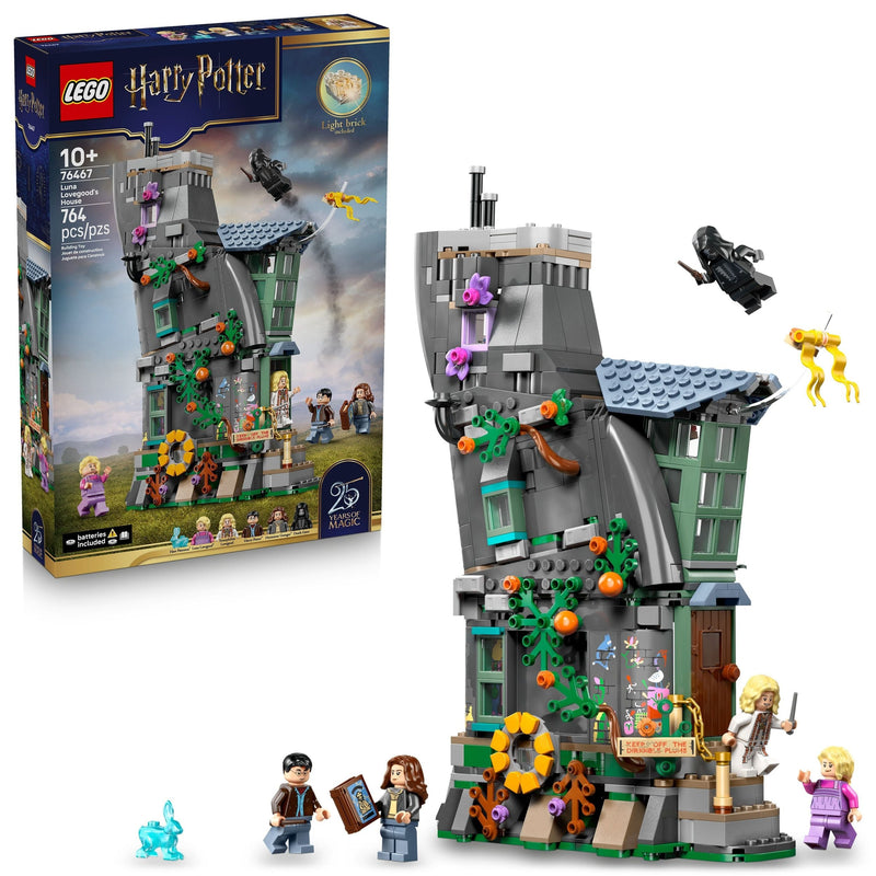 LEGO Harry Potter Luna Lovegood's House Toy Building Set- 76467, 764-pcs, Ages 10+ G1