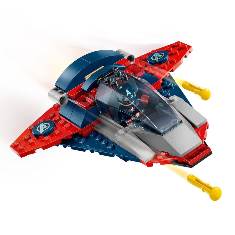 LEGO Marvel 76319 Captain America vs. Thanos for Ages 4+, 107-pc W5