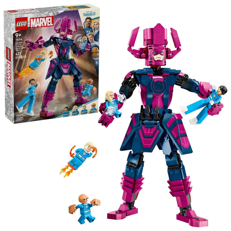 LEGO Marvel Fantastic Four vs. Galactus Construction Figure - 76316, 427-pcs, Ages 9+ W2