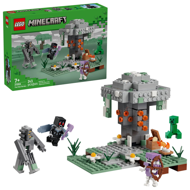 LEGO Minecraft The Pale Garden Building Set - 21586, 243-pcs, Ages 7+ K6