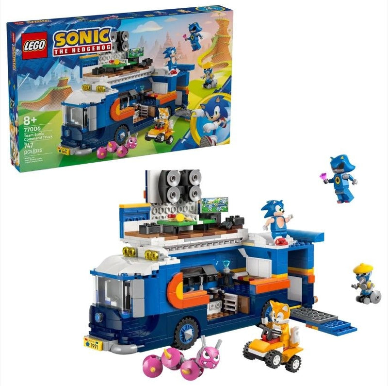 LEGO Sonic Team Sonic Command Truck - 77006, 747-pcs, Ages 8+ Z1
