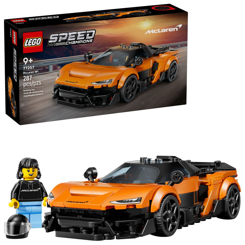 LEGO Speed Champions Mclaren W1 - The Real Supercar 77257, 287-pcs, Ages 9+ U6