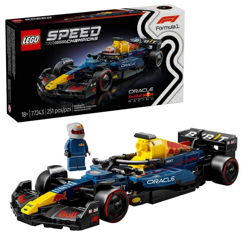 LEGO Speed Champions Oracle Red Bull Racing RB20 F1 Race Car - 77243, 251-pcs, Ages 18+ Y8