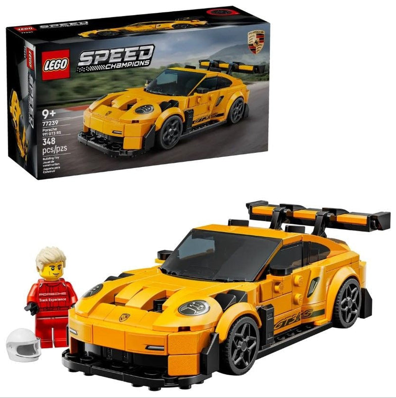 LEGO Speed Champions Porsche 911 GT3 RS Super Car - 77239, 348-pcs, Ages 9+ Z8