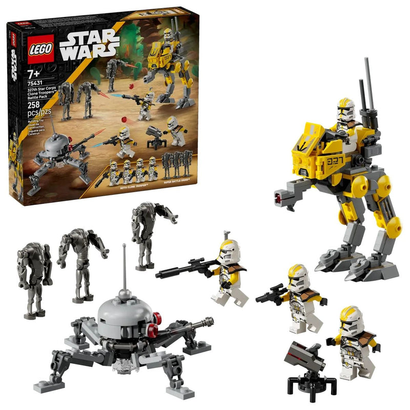 LEGO Star Wars 327th Star Corps Clone Troopers Battle Pack - 75431, 258-pcs, Ages 7+ F8