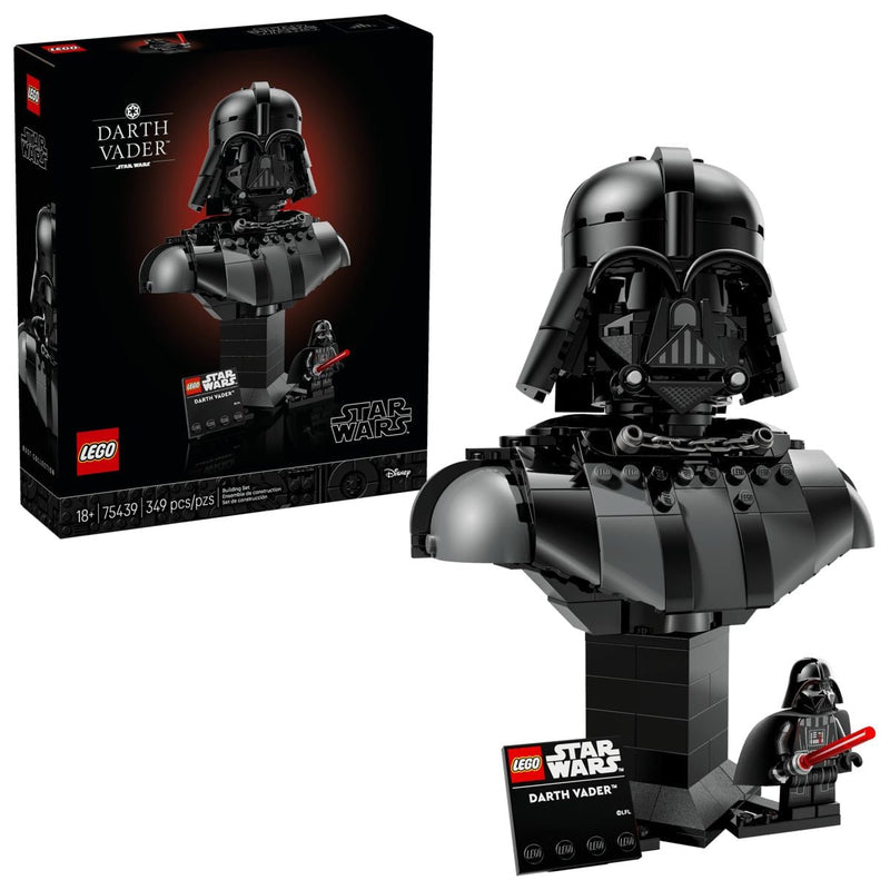 LEGO Star Wars Darth Vader Bust - 75439, 349-pcs, Ages 18+ B5