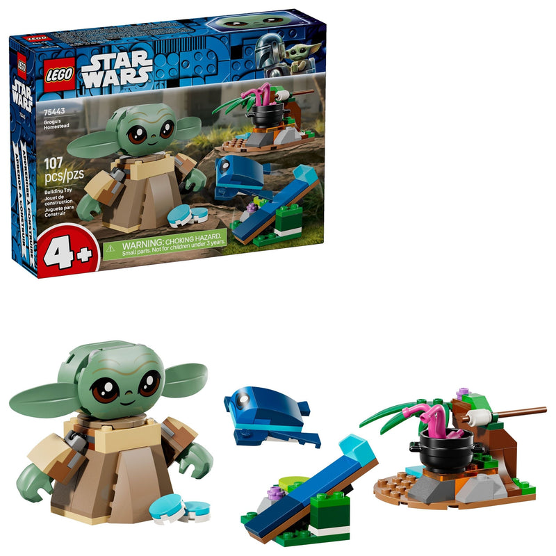 LEGO Star Wars Grogu’s Homestead Building Set - 75443, 107-pcs, Ages 4+ D2