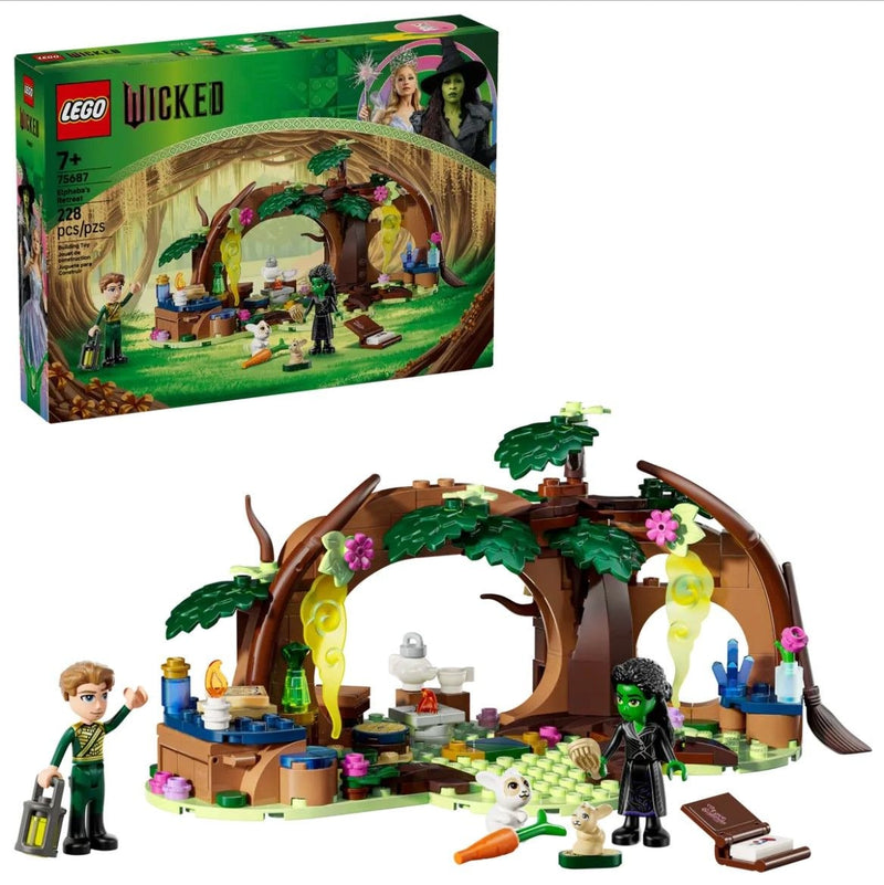 LEGO Wicked Elphaba’s Retreat - 75687, 228-pcs, Ages 7+ B3